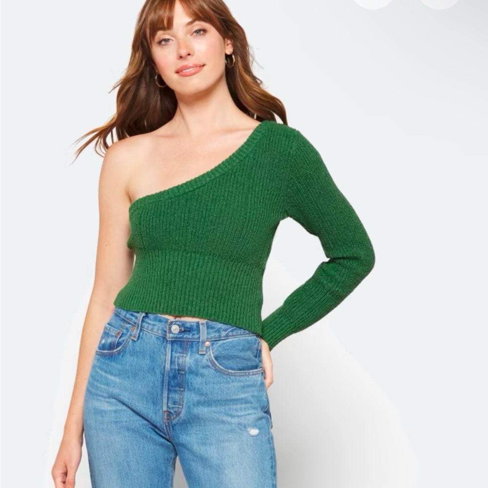 Steve Madden Courtney One-Shoulder Sweater